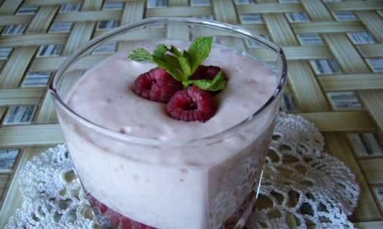 Raspberry Dessert Double Layer
