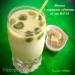 חלב אייס עם קוביות תה מאצ'ה קפואות (למי שאוהב ואינו אוהב חלב)