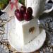 Krémes túrós szufla mandulás sütivel és cseresznyével