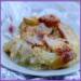 Hearty potato, brisket, apple and onion casserole