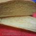 Eenvoudig klein brood met griesmeel - in een broodbakmachine of oven