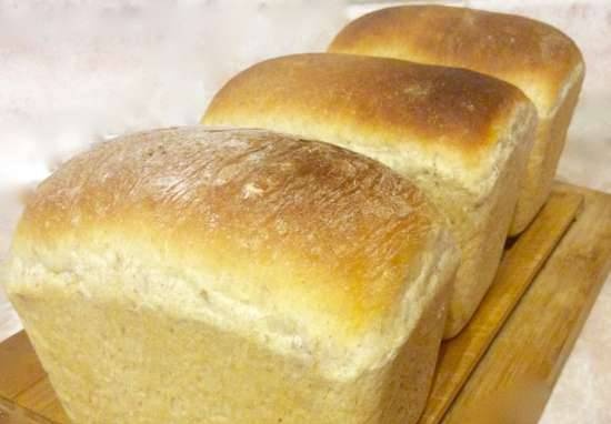 Wheat bread with muesli "Bud Zdorov" (Steba KB28ECO mini-oven)