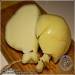Cachocavallo cheese made from Anglo-Nubian goat milk