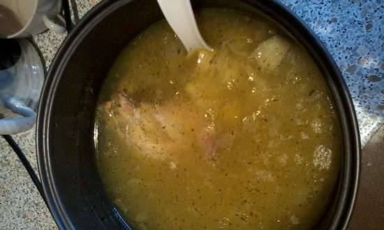 Chicken soup (with noodles) in a multicooker Scarlett SL-MC411 S01