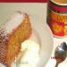 Pastel de almendras y limón con polenta (harina de maíz o cereal)