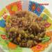 Loose buckwheat with green buckwheat vegetables in a multicooker-pressure cooker