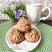 Fast oat-rye Diet biscuits (no butter and eggs) with seeds
