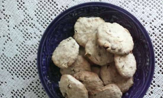 Homemade crumbly cookies (form for a gas stove)