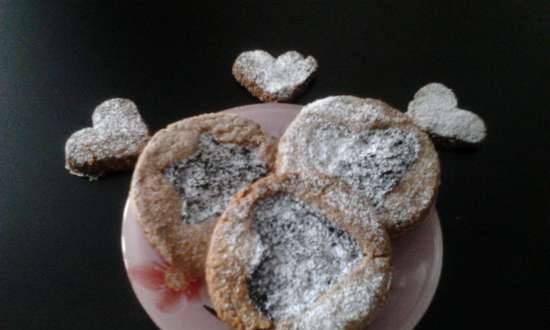 עוגיות בהשראת המתכון לעוגת לינזן מאת אן בורדה
