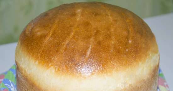 Pan de sándwich de masa madre