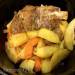 أضلاع لحم البقر والبطاطس المخبوزة في طباخ راسل هوبز البطيء (3.5 لتر)