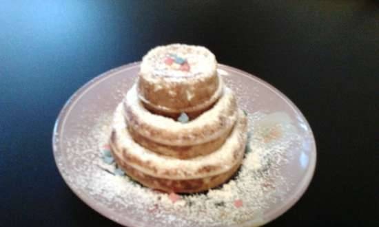 Slovak yeast pancakes in mini cake maker Princess 132410
