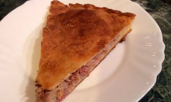 Meat and Cabbage Pie (Princess Pizza Maker)