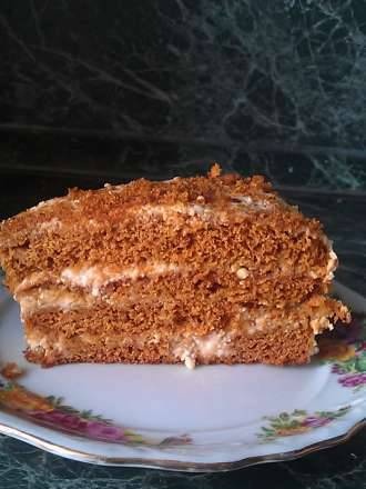Honey cake "One in a thousand"