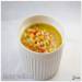 Sopa de cebada perlada con maíz y pimiento