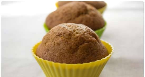 Peanut-rye muffins