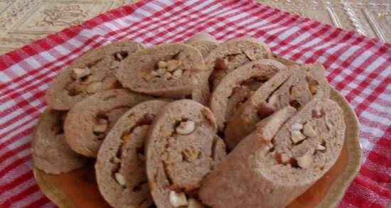 Healthy biscotti with whole flour