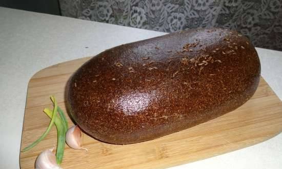Borodino bread of the highest grade