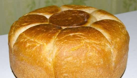 Bread "Solnyshko" with whole grain flour