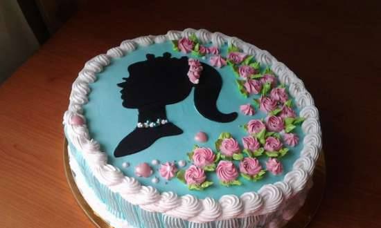Cake "Lady Tiffany" (based on cake "Stefania")