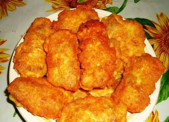 Fish Chops "Cheese Clouds"