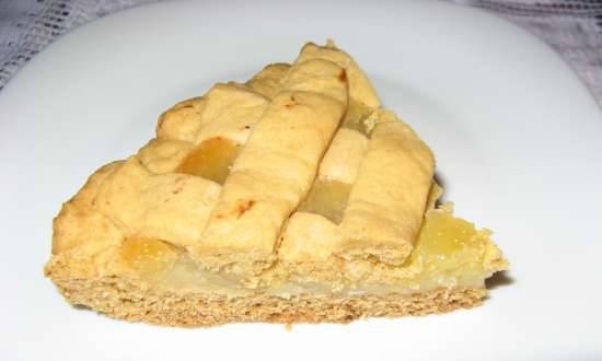 Shortcrust cake with lemon filling