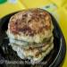 Zucchini pancakes with cottage cheese and oat flour