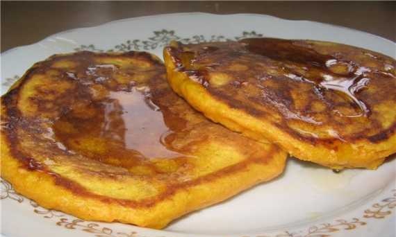 Herculean pancakes with kefir