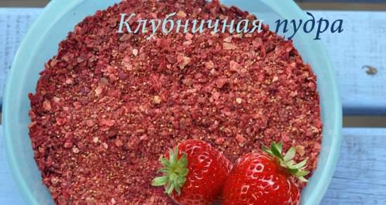 Strawberry natural powder (flour)