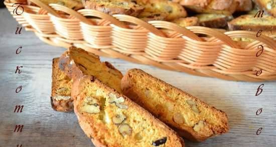 Honey biscotti