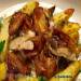 Fűszeres fokhagymával és újkrumplival sült csirkemell uborka (Delonghi MultiCuisine)