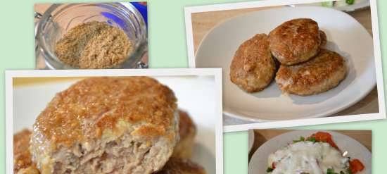 Wheat bread with rye-flax sourdough, with bran and flax seed