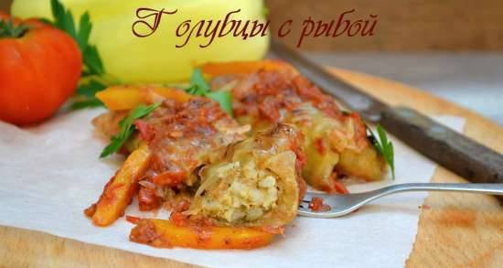 Cabbage rolls with fish (lean)