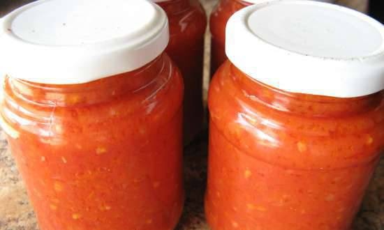 Spicy vegetable sauce