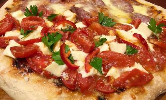 Pizza "Sapri" - a recipe spied on the Florentine market