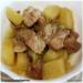 Varkensvlees met aardappelen uit de Russische oven