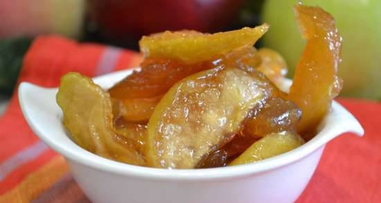 ריבת תפוחים מאנטונובקה "5 ימים", פרוסות