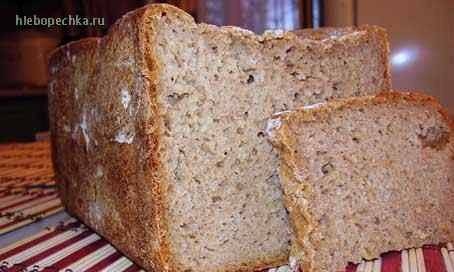Bread "Ukrainian" sourdough under Mulinex 5004