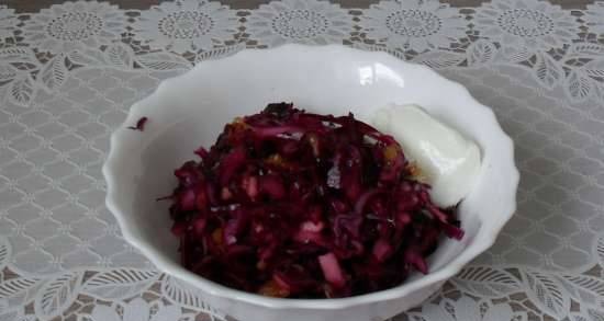 Original red cabbage salad