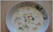 Milk vegetable soup