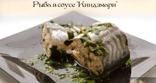 Fish in Kindzmari sauce