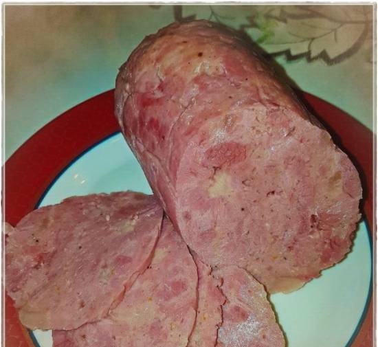 Chopped pork ham ... and no ham