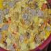 Csirke köldök zöldségekkel a TupperCook-ban (mikrohullámú gyorsfőző)