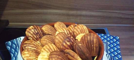עוגיות "תפוח גבינת קוטג '-מדלן" בכבדי הנסיכה 132404