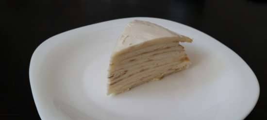 Sour cream cake (chapatnitsa or frying pan)