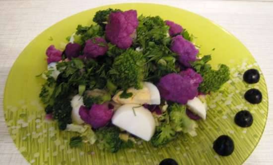 Four cabbage salad