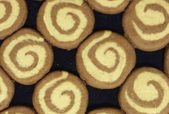 Cookies "Sand spirals"