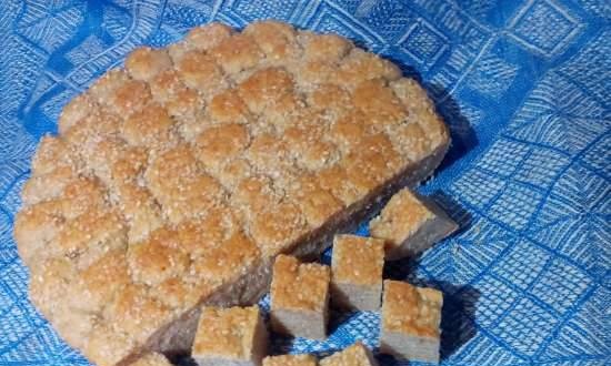 לחם מחמצת שיפון מחמצת (טורטייה שף 118000 מכונת אפיה נסיכה)