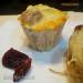 Muffins Nido de golondrina o pasta, chuleta y queso poco común