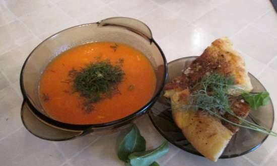 Soup kharcho in Blender-soup cooker Endever SkyLine BS-92